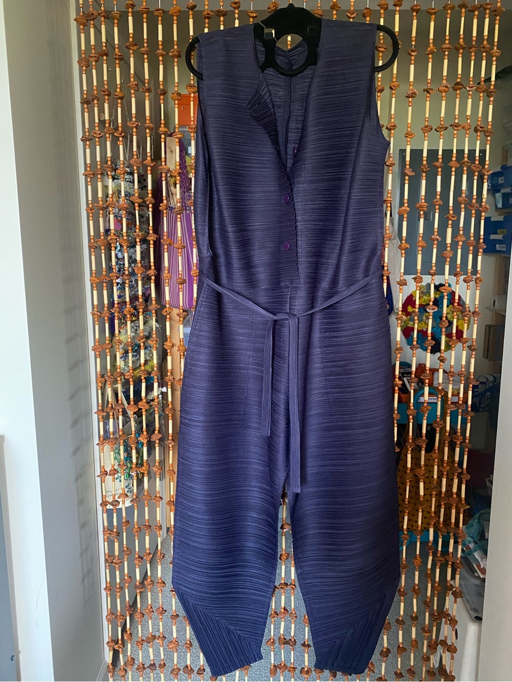 Pleats Please ISSEY MIYAKE Navy jumpsuit size 3